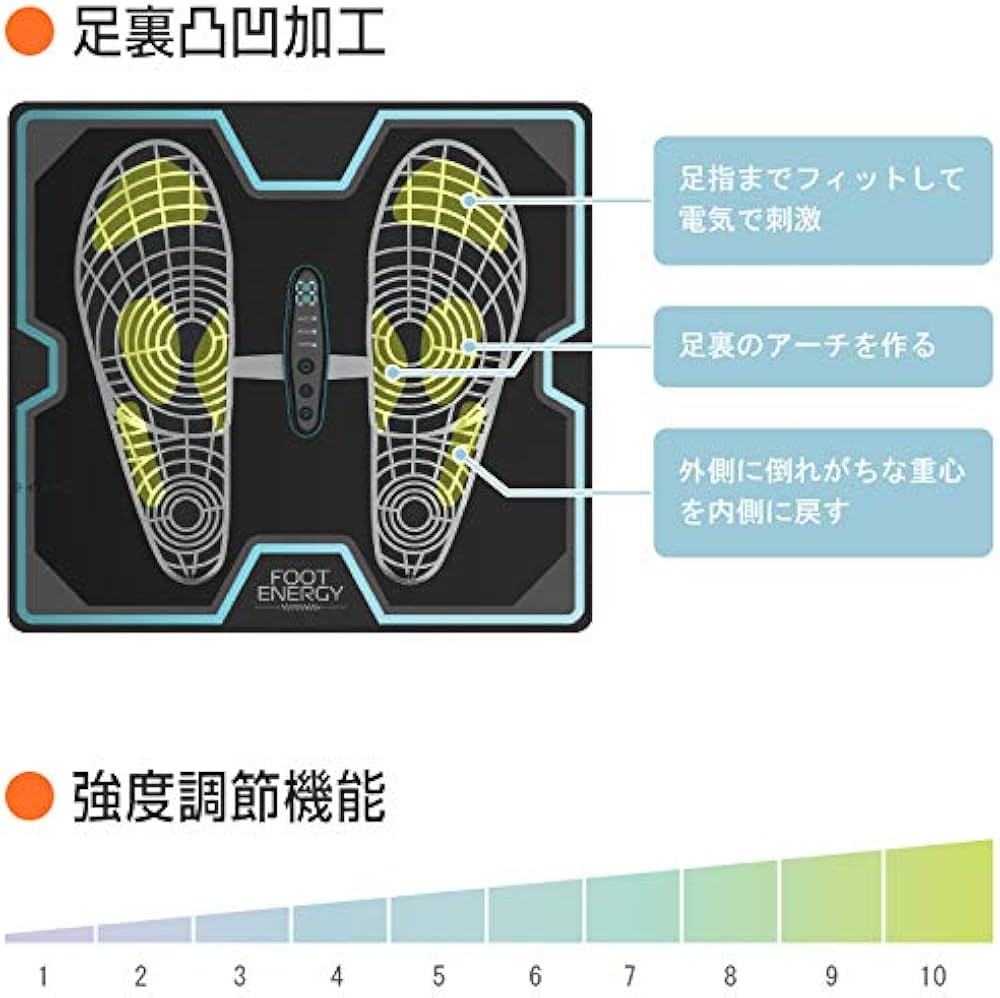 高級品 1019 極美✨ 保阪尚希監修 フットエナジー 足裏 EMS マシン